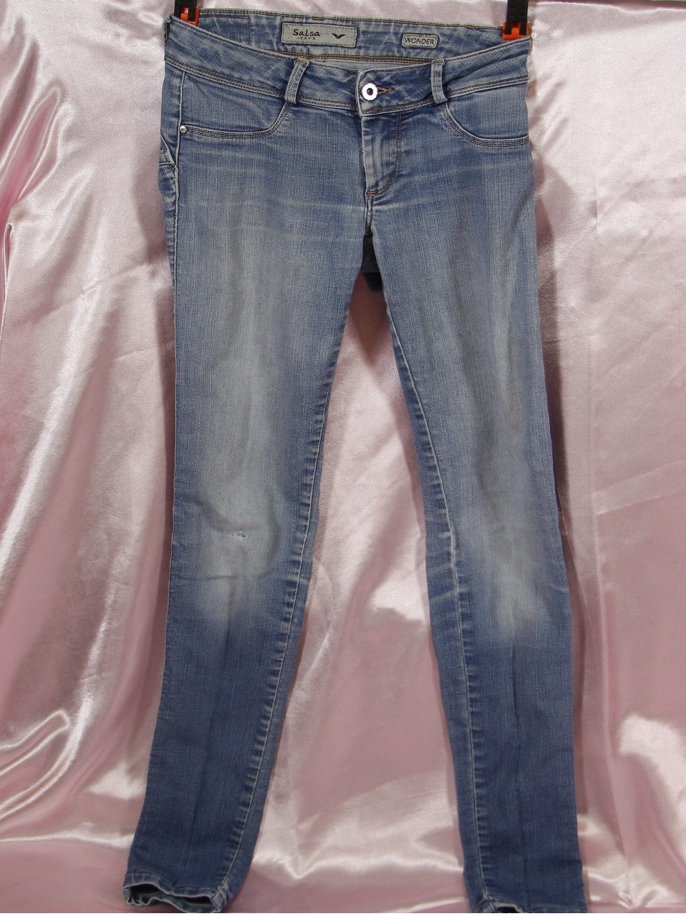 Salsa Wonder Skinny Jeans — Medium Blue Wash 26:30